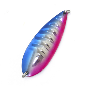 Блесна FUJIWARA Sake Katz Real Ovation 55гр Синий-Серебристый-Розовый