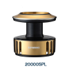 Шпуля Daiwa 25 SLP WORKS SALTIGA DRD 20000SPL/ Золотой Темно-синий