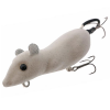Мышь для ловли тайменя "Мышара-флок белая"№1