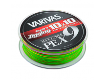 Плетеный шнур Varivas Avani Jigging 10x10 Max Power PE X9 #1.5 33lb 300m