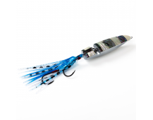 Блесна Hots BigFin 350гр цв.UV.RGB Zebra