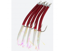 Fladen Gummi Makk 12/0 Red/White